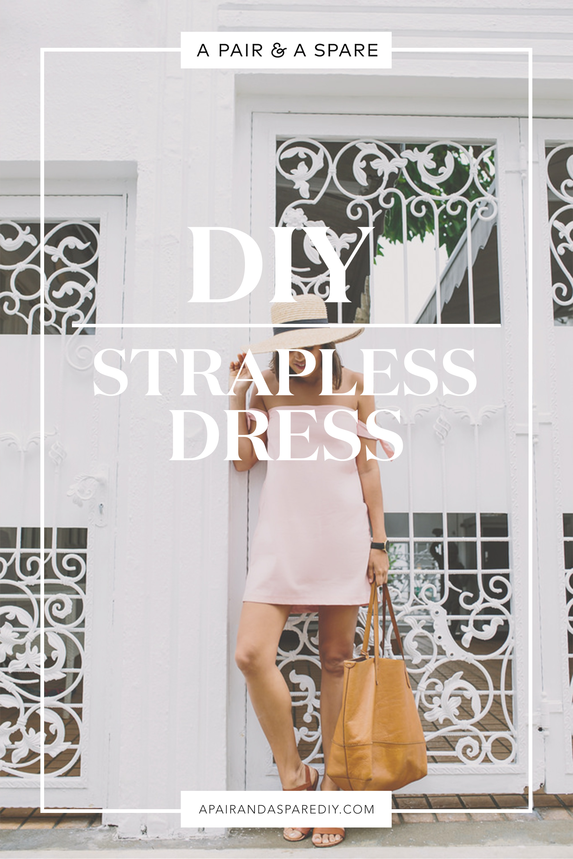 DIY Strapless Dress