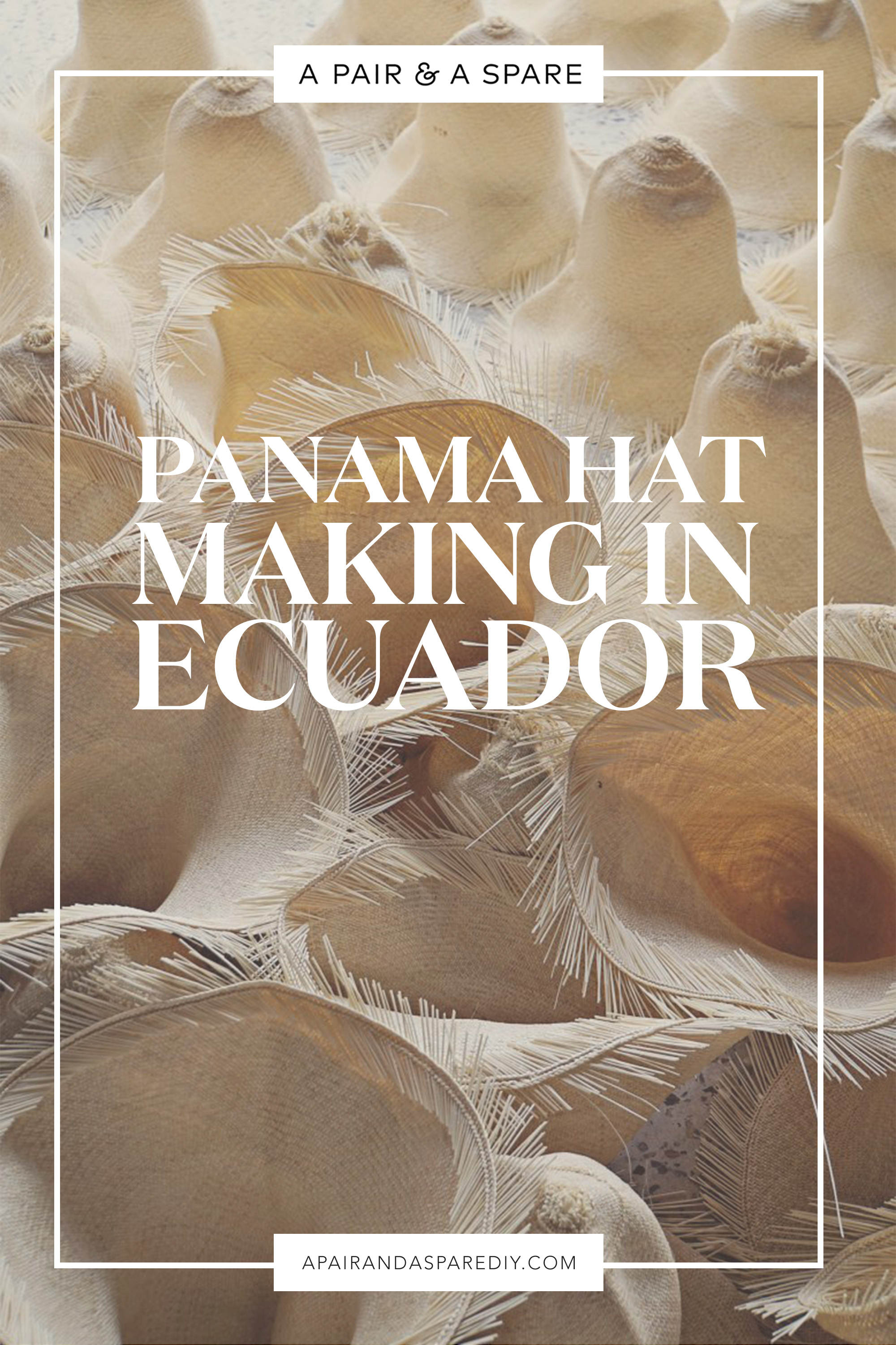Panama Hat Making