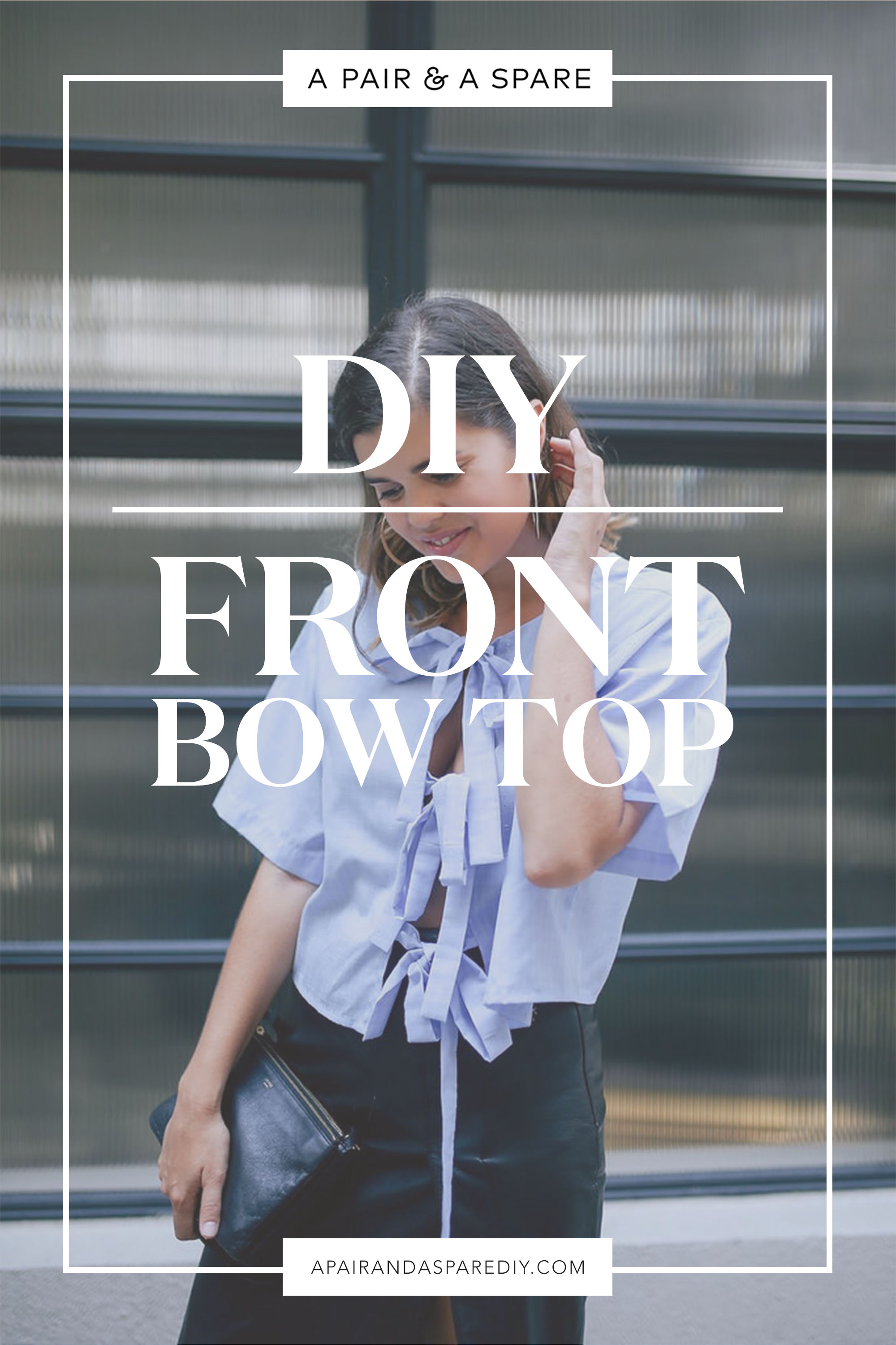 DIY Bow Front Top