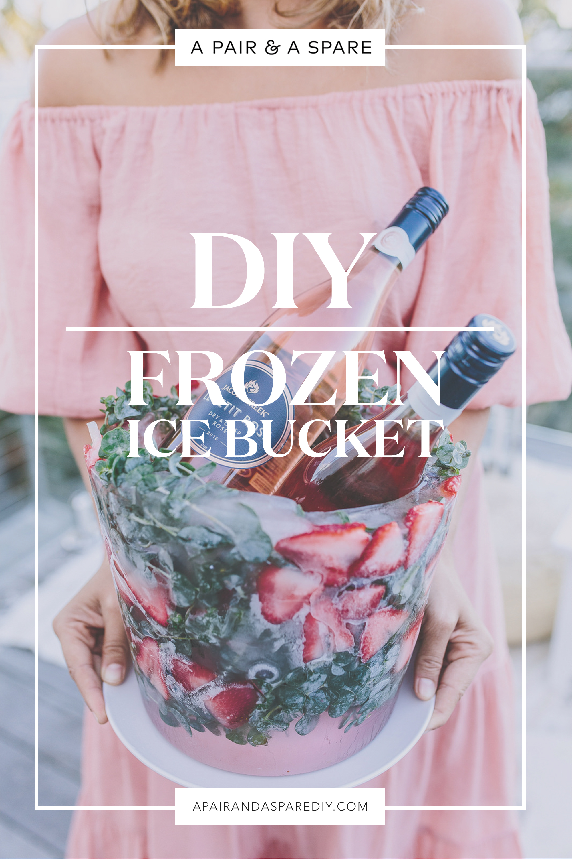 DIY Frozen Ice Bucket