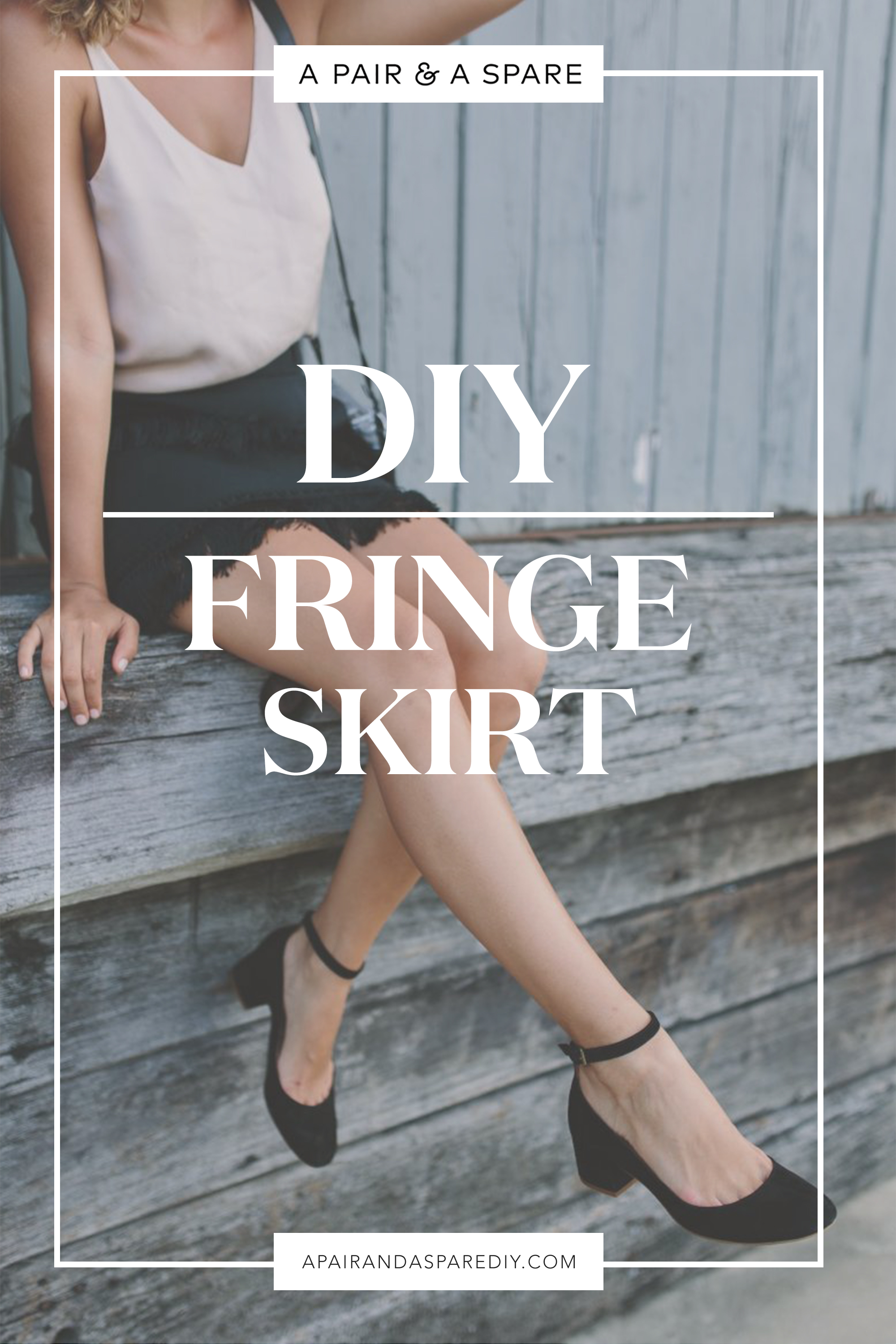 DIY Fringe Skirt