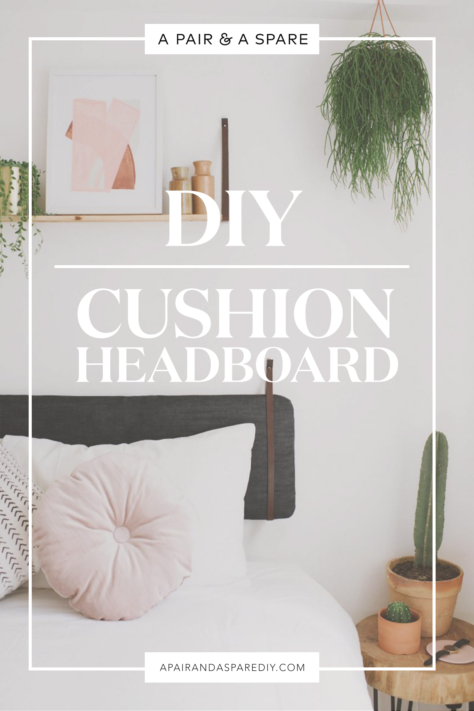 DIY Cushion Headboard