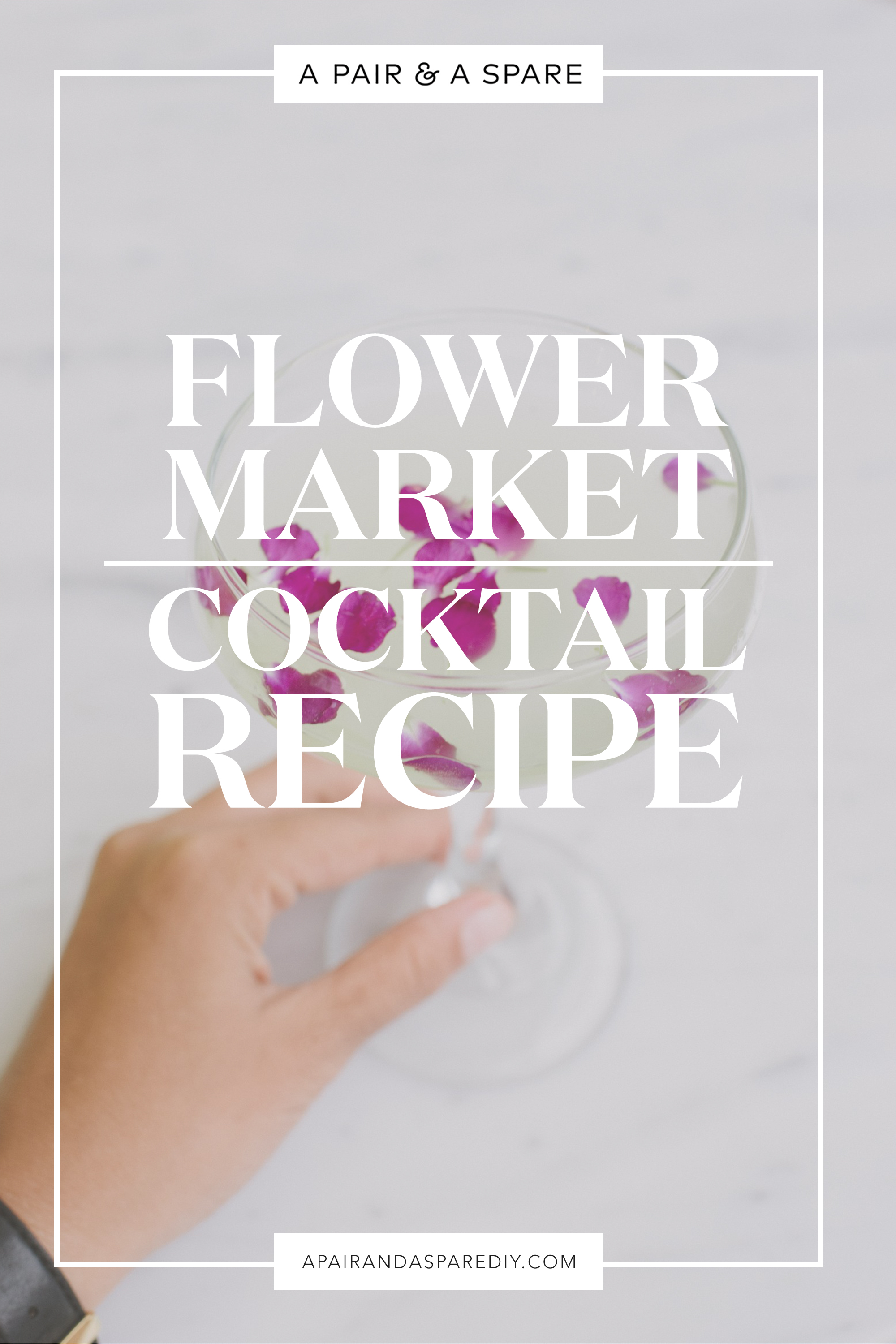 Flower Market Cocktail Recipe