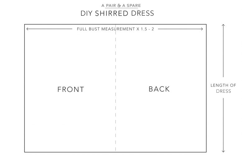 DIY Shirred Dress
