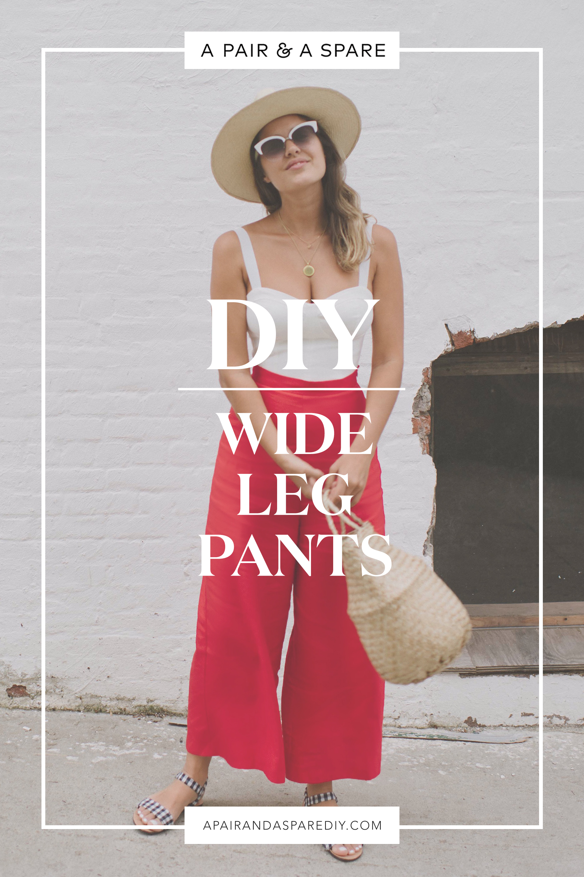 DIY Wide Leg Pants