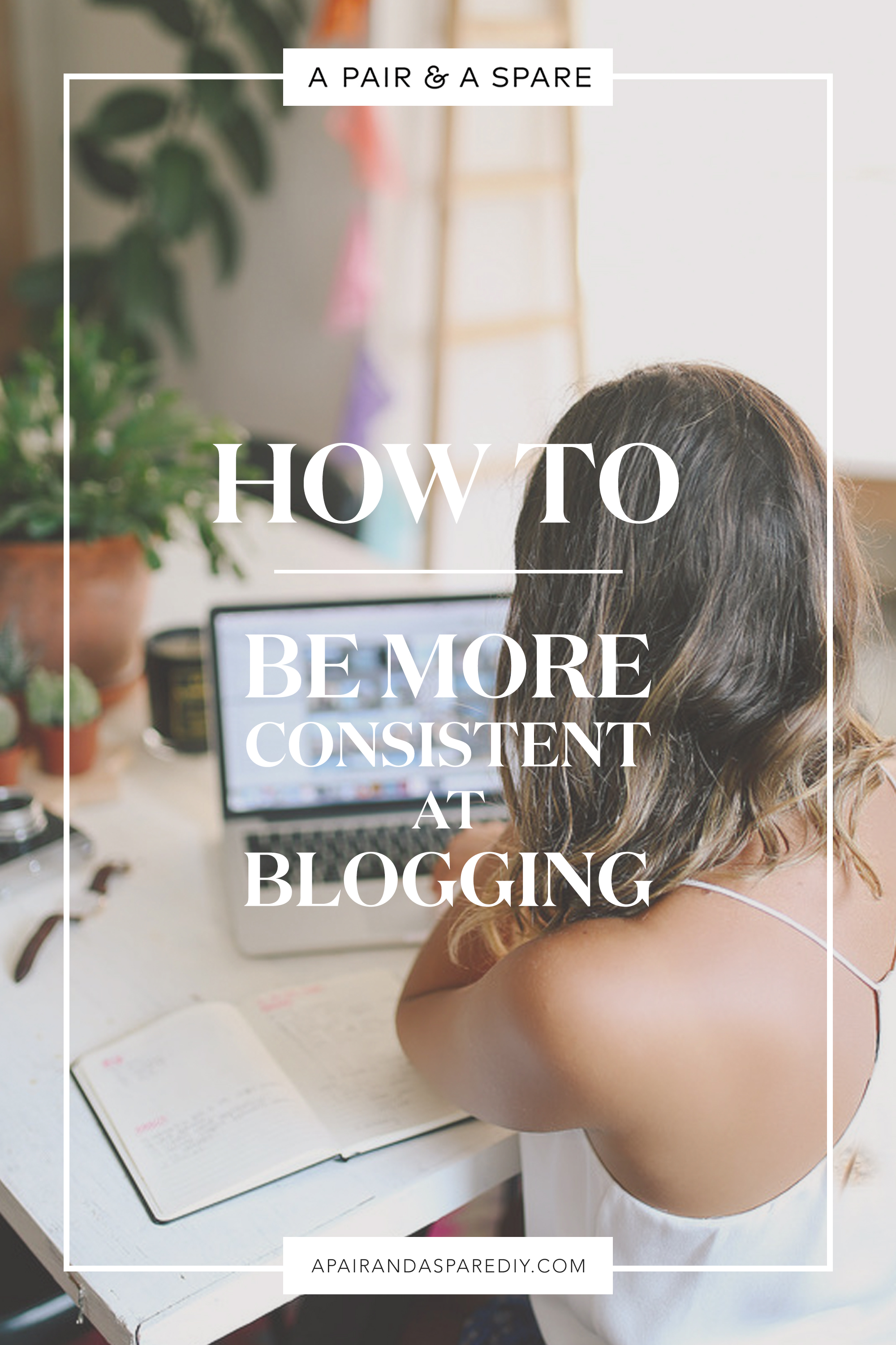 How to be more consistent at blogging