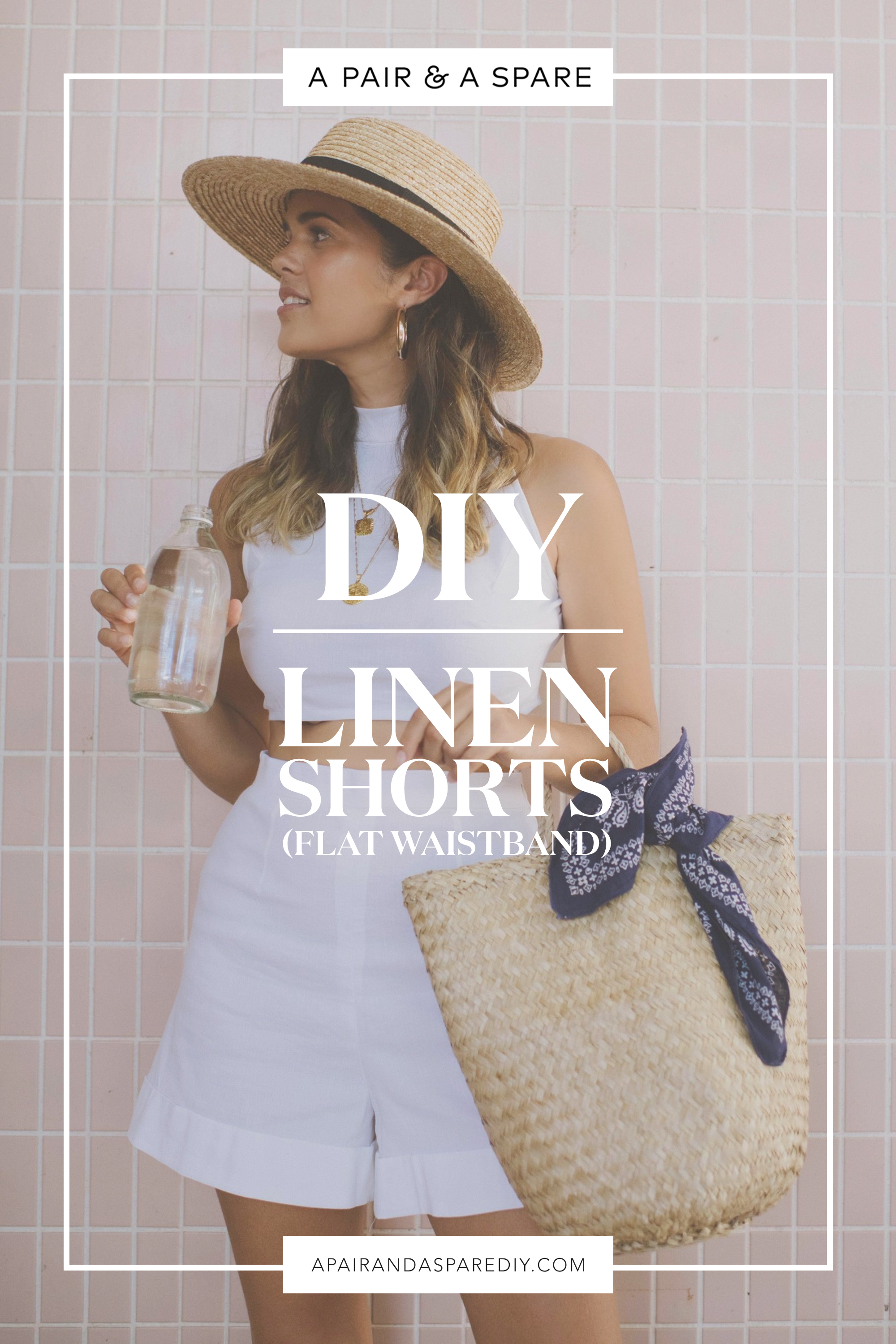 DIY Linen Shorts