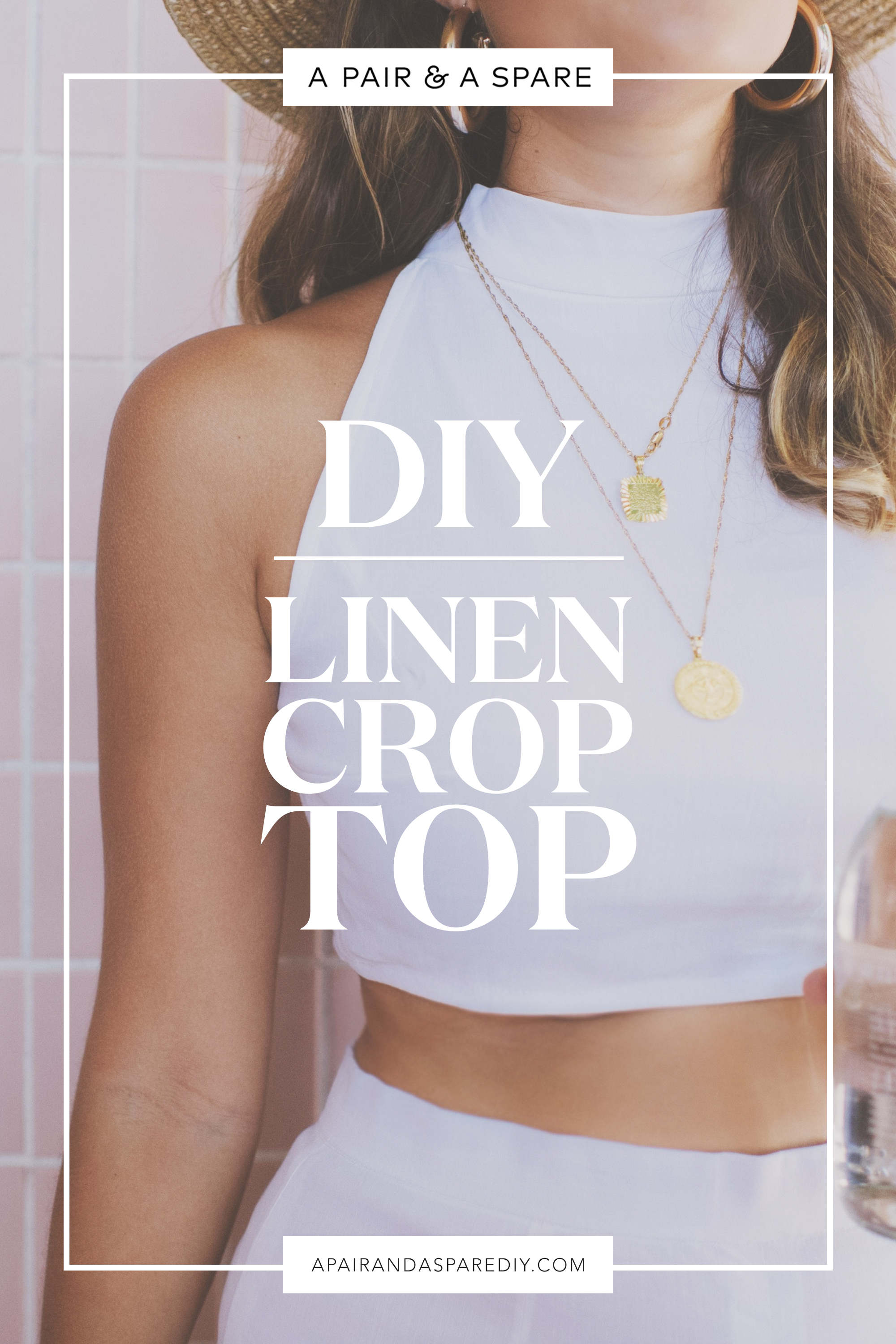 DIY Linen Crop Top