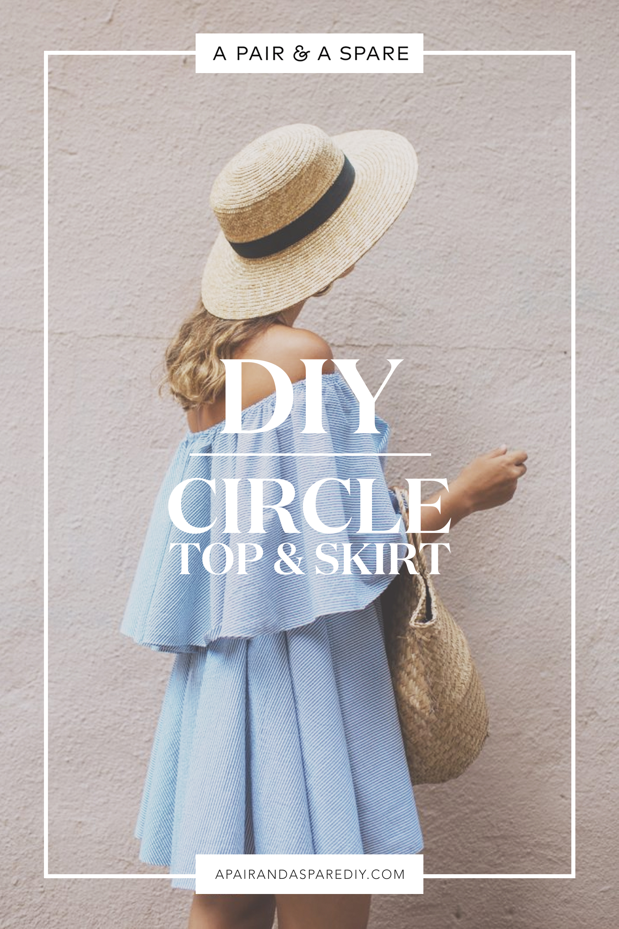 DIY Circle Top and Skirt Set