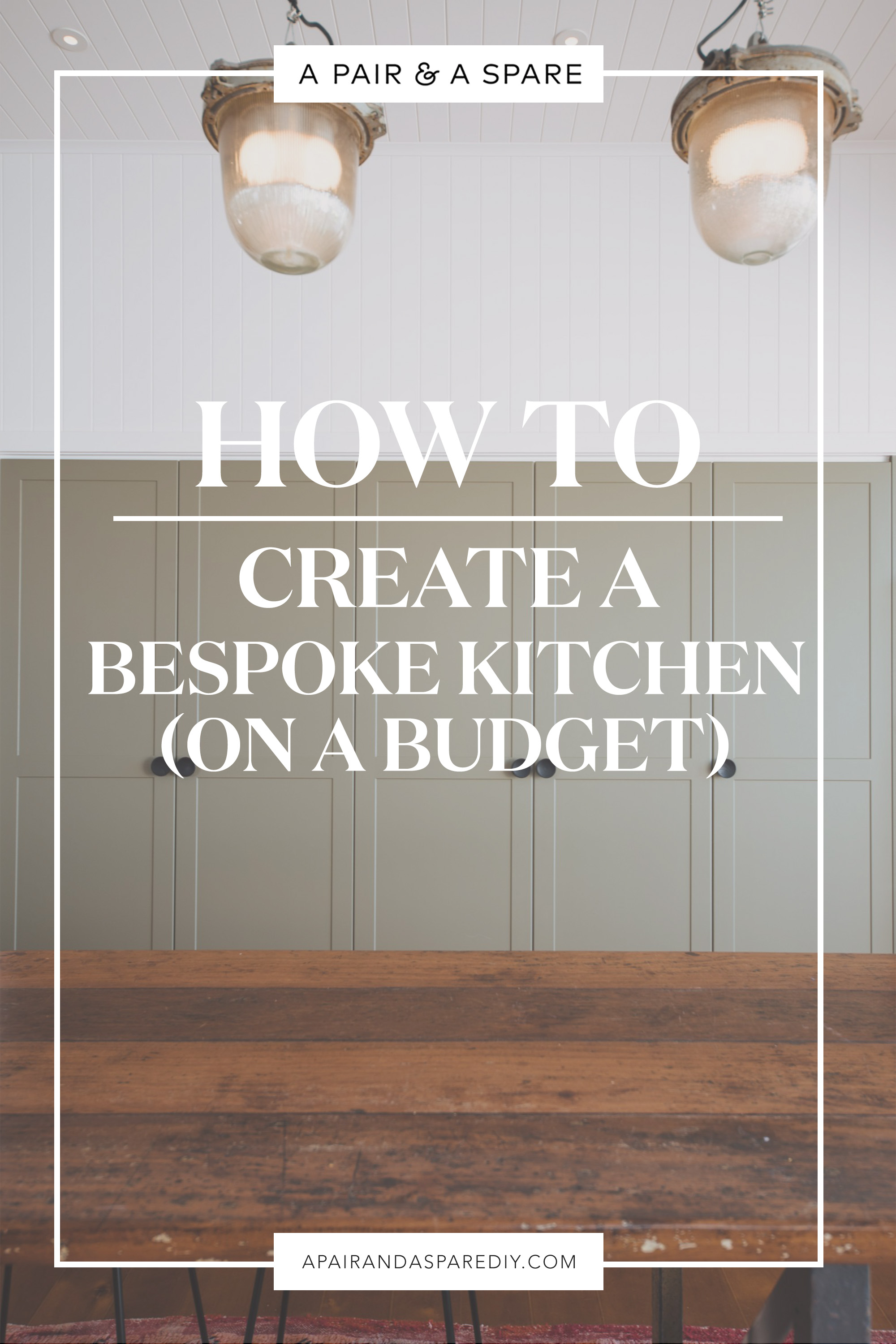 How to create a bespoke kitchen