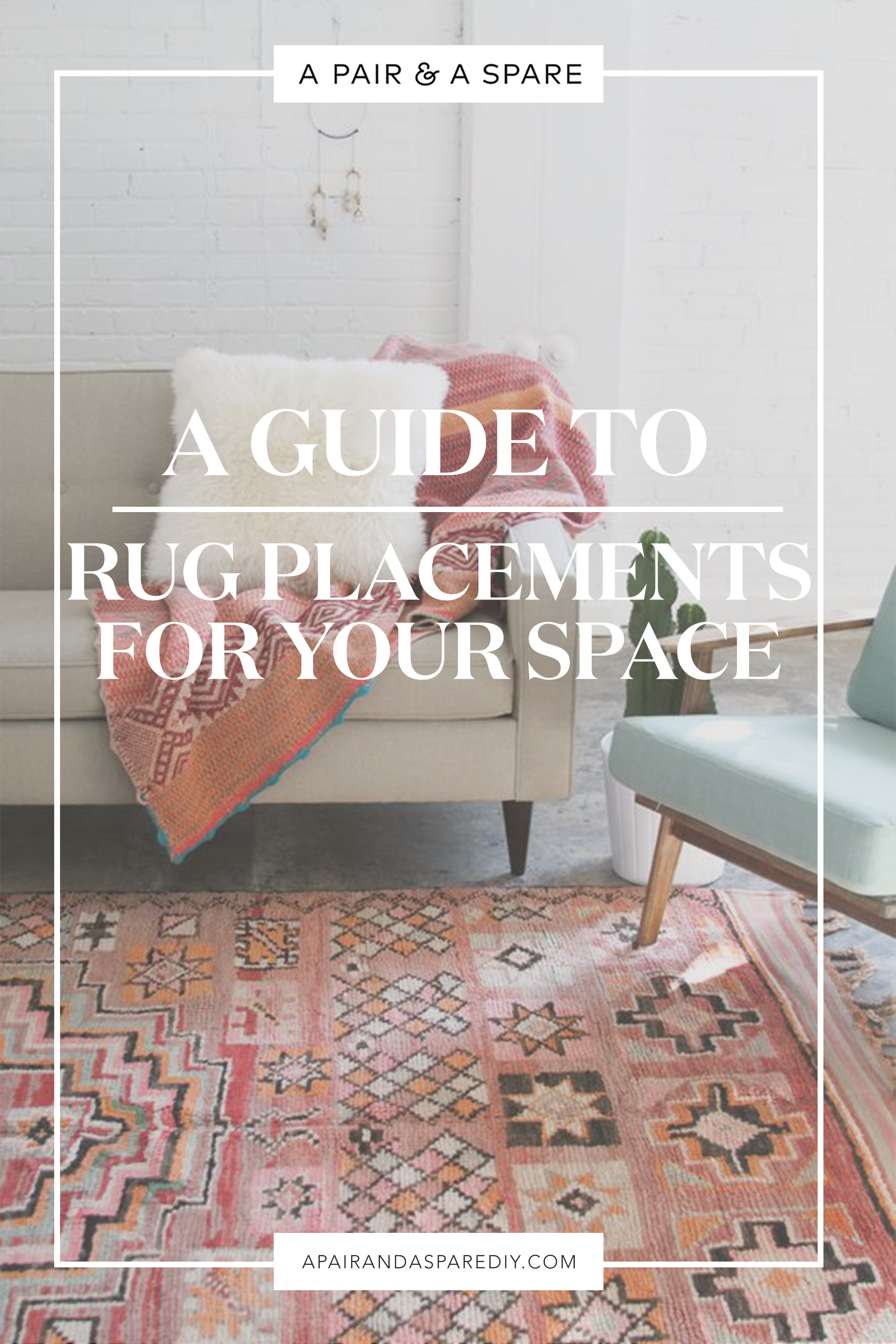 The Perfect Rug Placement For Your Space